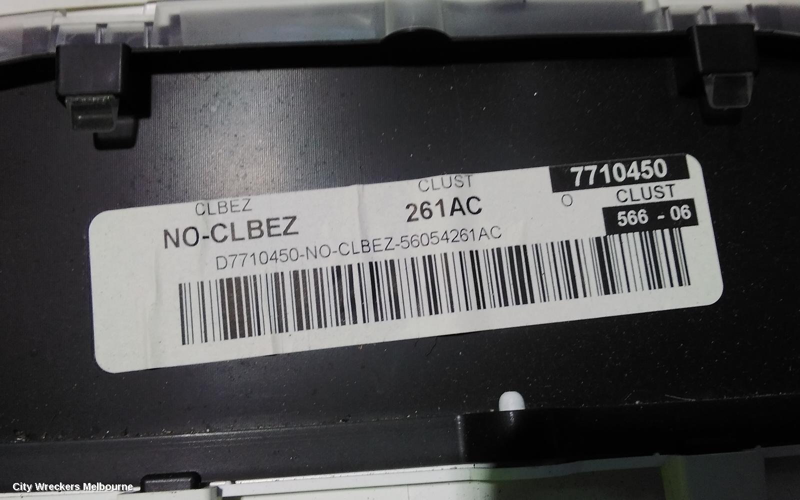 JEEP COMPASS INSTRUMENT CLUSTER, AUTO, PETROL, 07/2013 - 12/2016