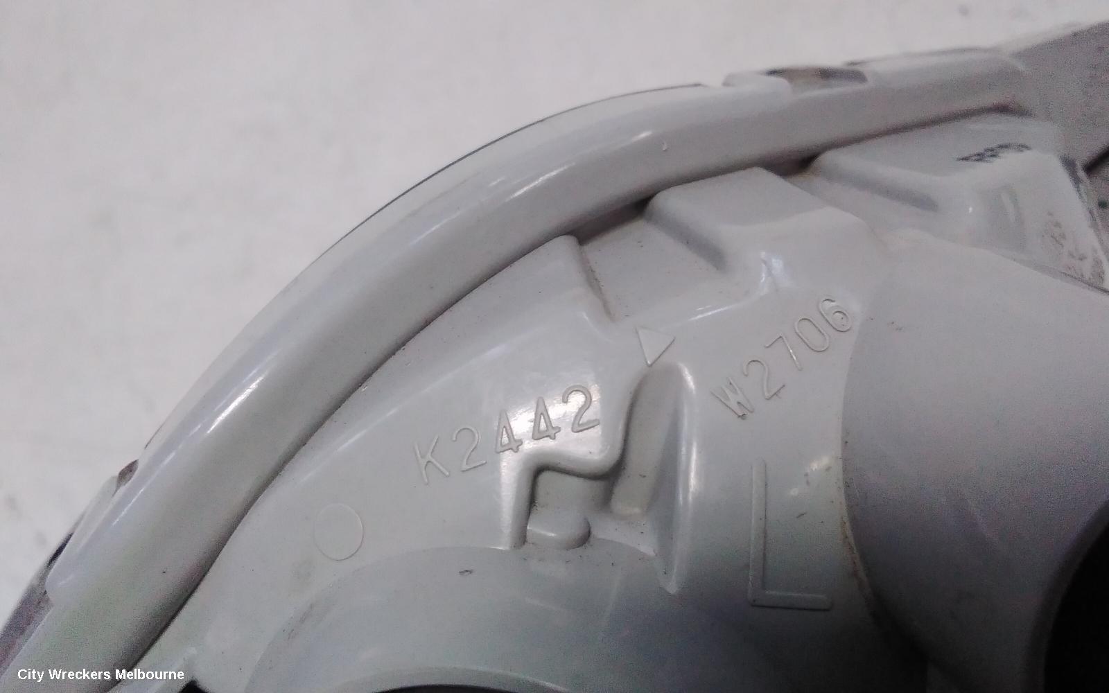 MAZDA CX3 LEFT INDICATOR/FOG/SIDE, BUMPER FLASHER, DK, 03/2015 ONWARDS