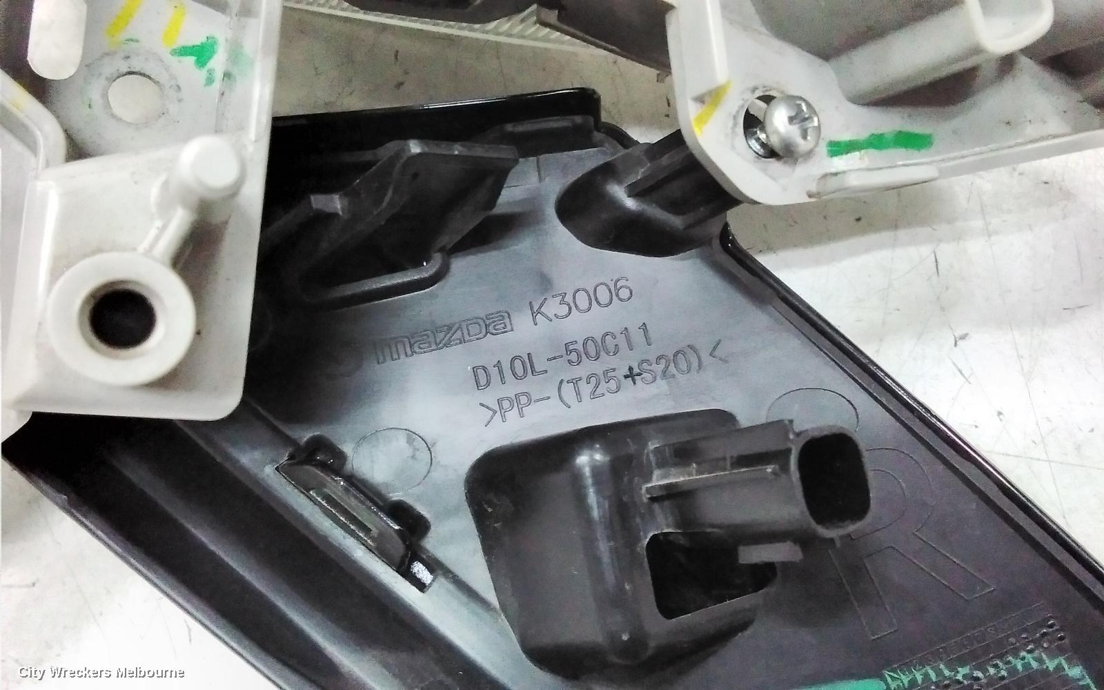 MAZDA CX3 RIGHT INDICATOR/FOG/SIDE, BUMPER FLASHER, DK, 03/2015 ONWARDS