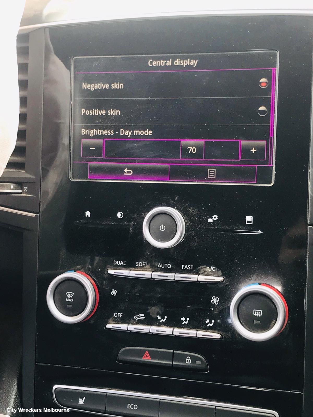 RENAULT KALEOS CONSOLE, XZG, 05/2016 ONWARDS