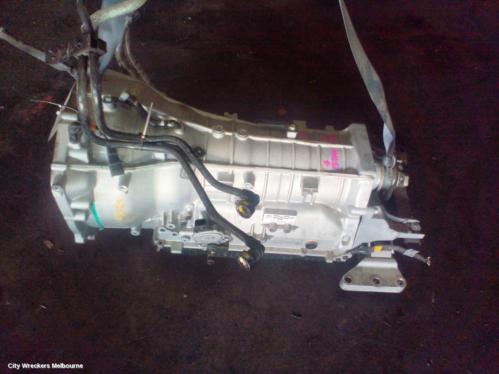 KIA STINGER TRANS/GEARBOX, AUTO, PETROL, 2.0, G4KL, TURBO, CK, 06/2017 ONWARDS