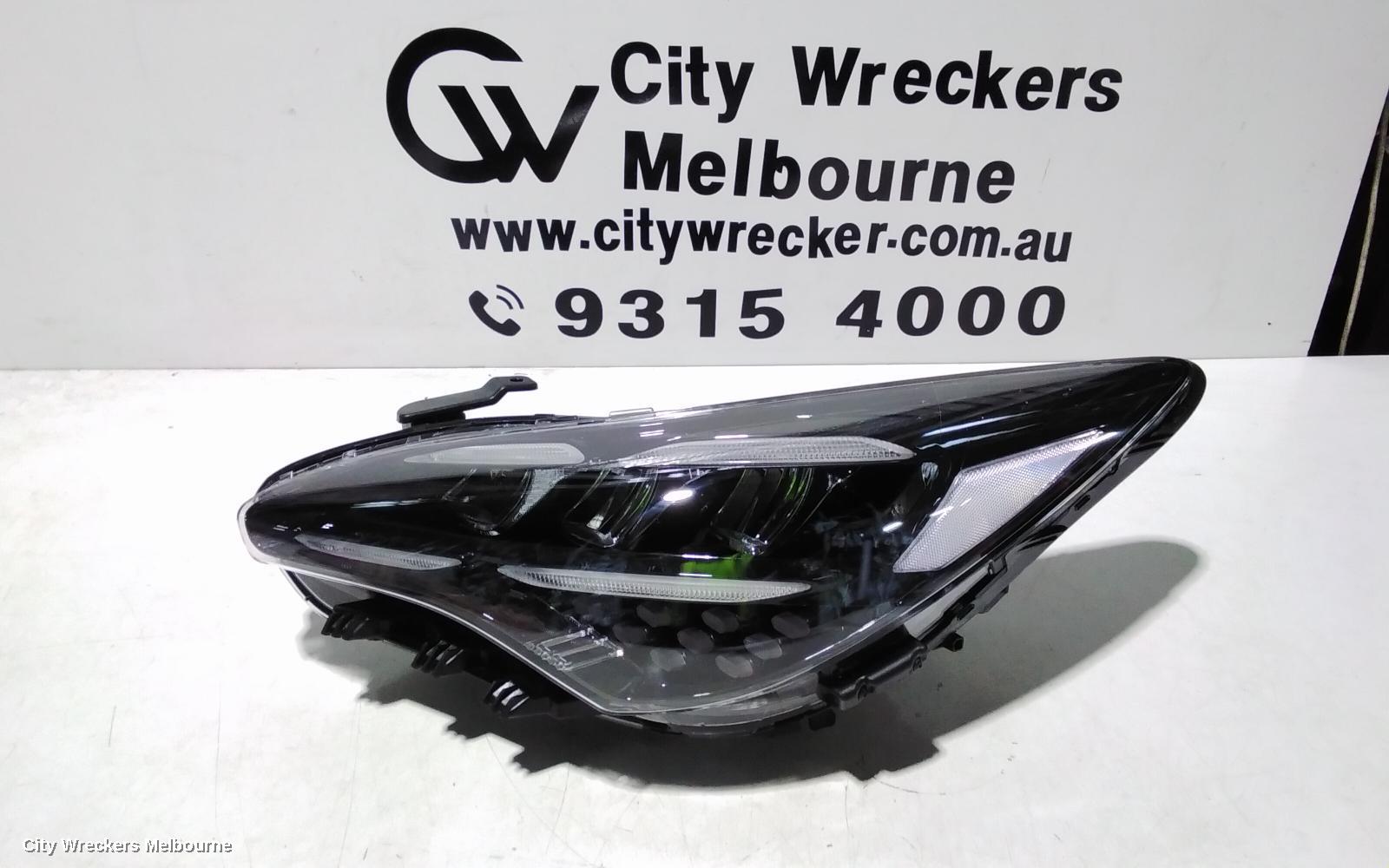 KIA STINGER LEFT HEADLAMP, CK, LED TYPE, 200S/330S, 01/2021 ONWARDS