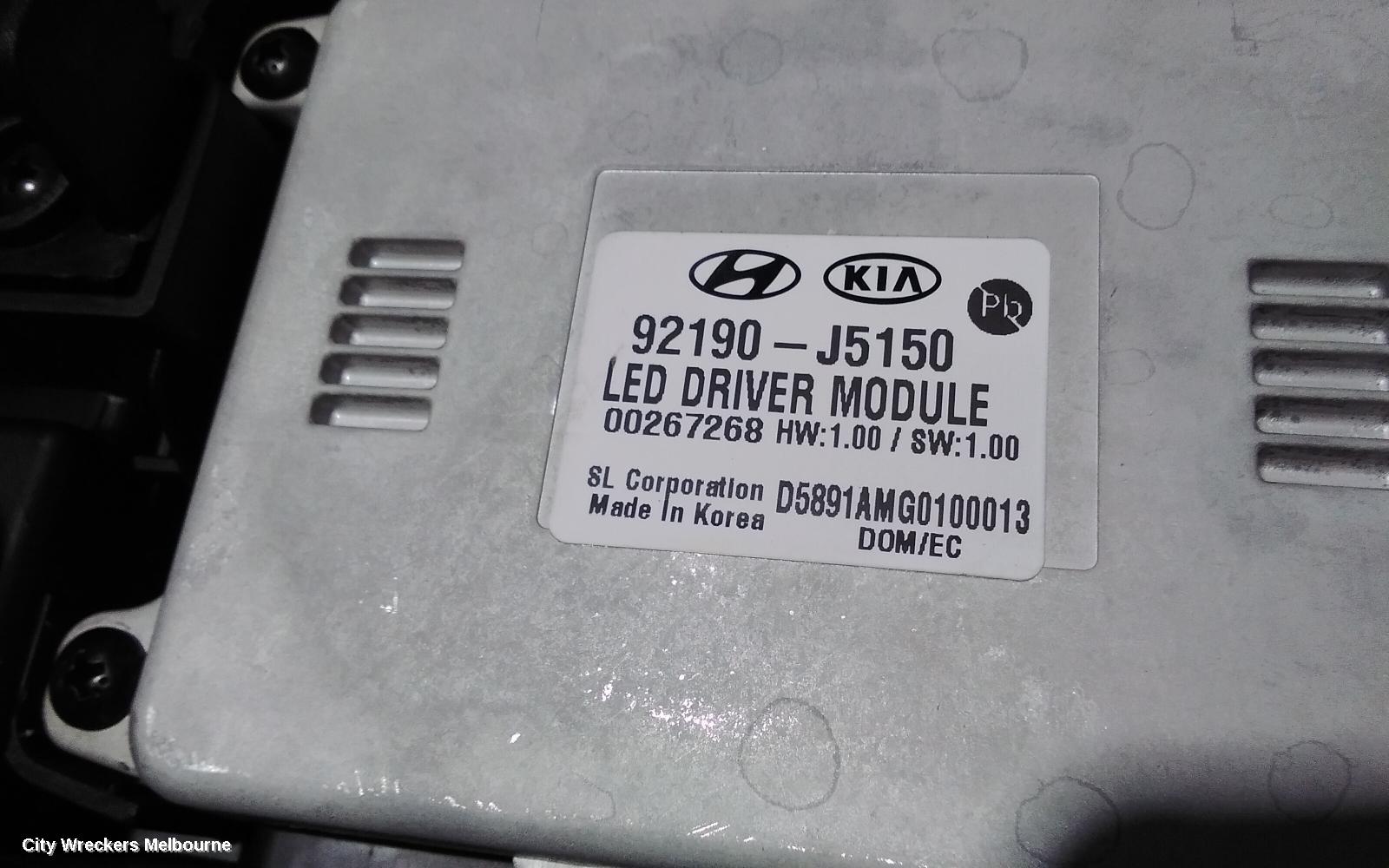 KIA STINGER LEFT HEADLAMP, CK, LED TYPE, 200S/330S, 01/2021 ONWARDS