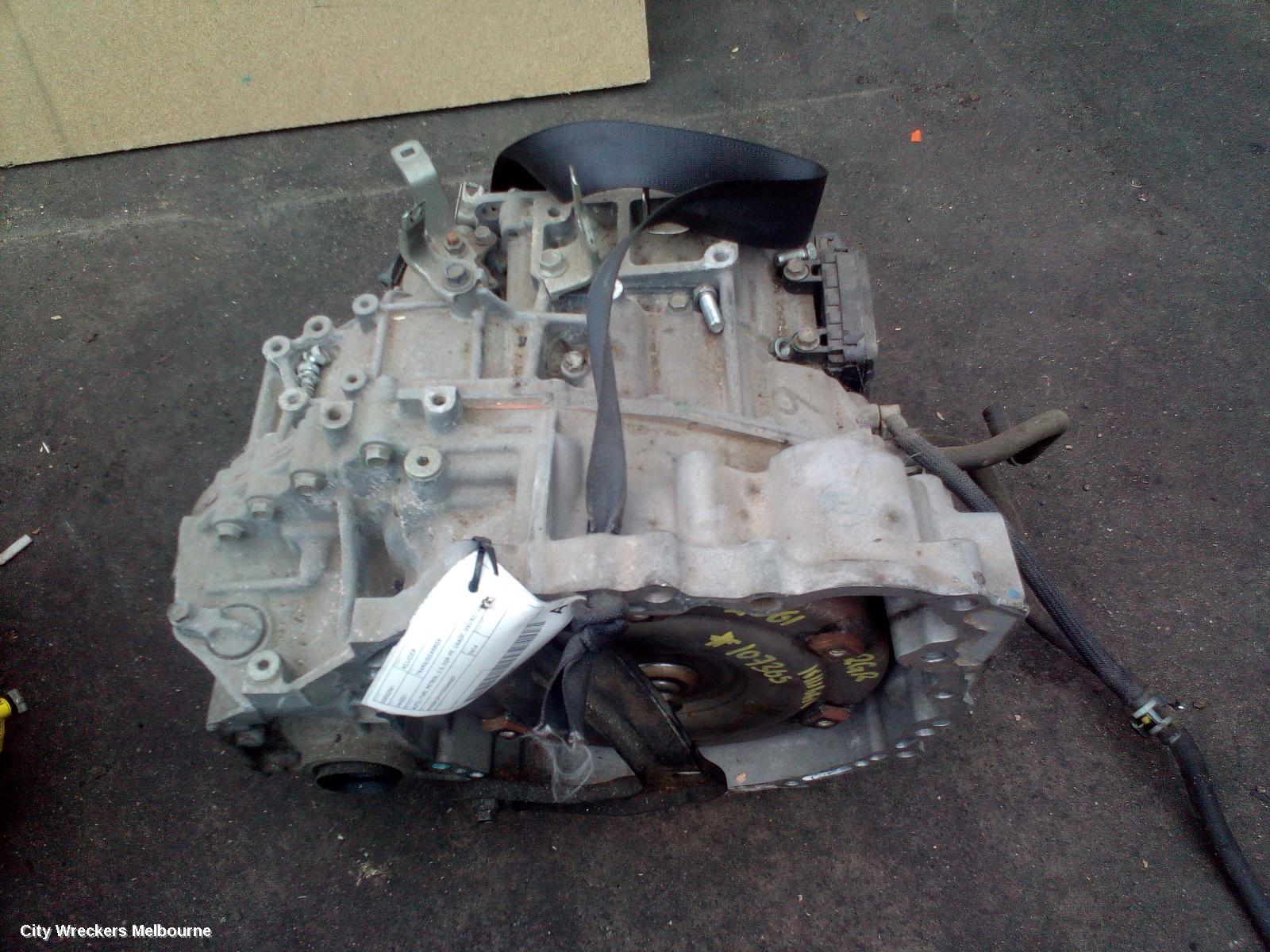 TOYOTA KLUGER TRANS/GEARBOX, AUTO, FWD, PETROL, 3.5, 2GR-FE, U660E, GSU50/GSU55, 03/2014 - 10/2016