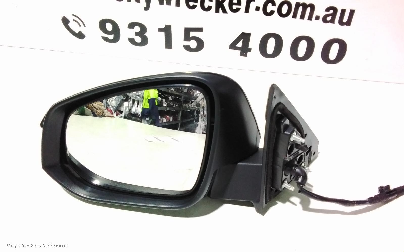 TOYOTA KLUGER LEFT DOOR MIRROR, GSU50/GSU55, GX/GXL, NON HEATED, NON MEMORY FUNCTION & NON BLIND SPOT, 03/2014 - 10/2016