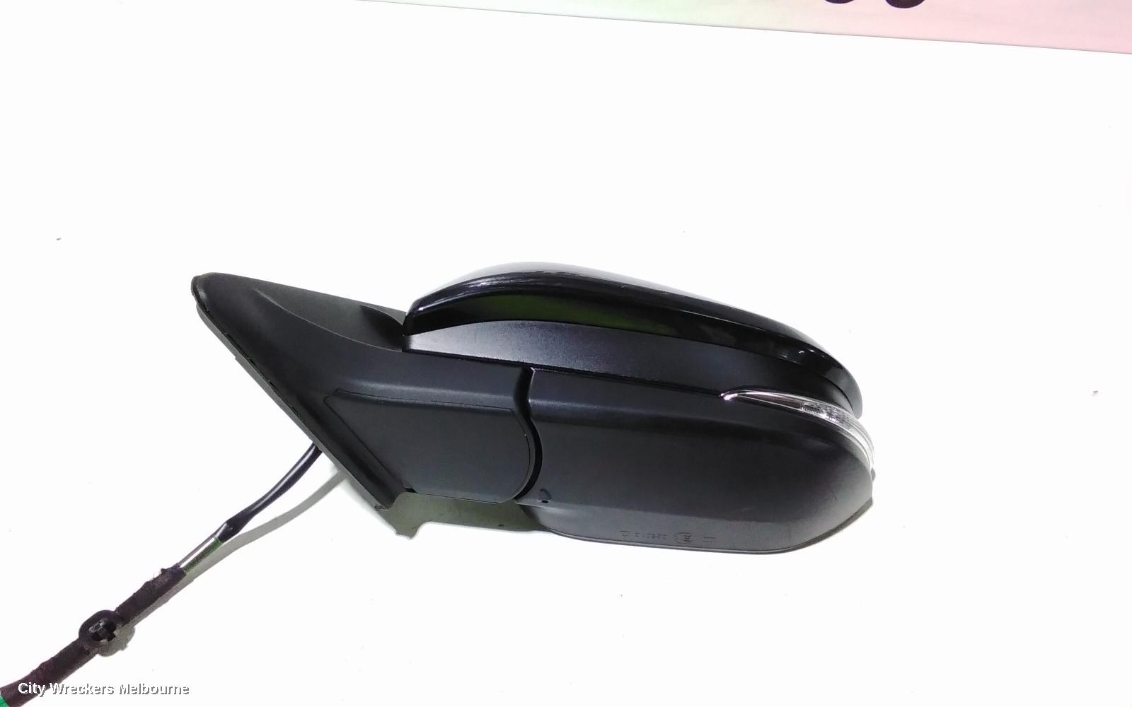 TOYOTA KLUGER LEFT DOOR MIRROR, GSU50/GSU55, GX/GXL, NON HEATED, NON MEMORY FUNCTION & NON BLIND SPOT, 03/2014 - 10/2016