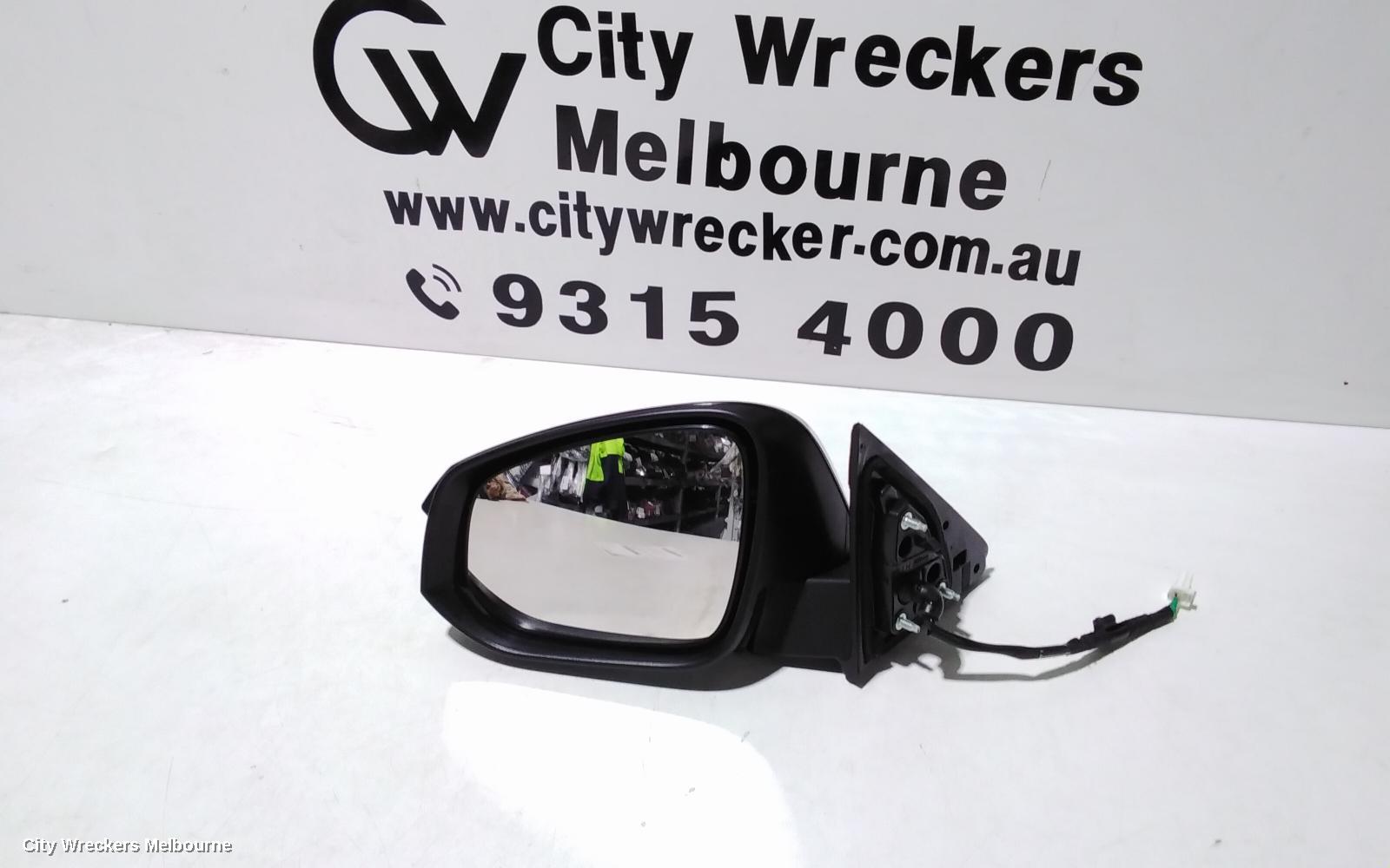 TOYOTA KLUGER LEFT DOOR MIRROR, GSU50/GSU55, GX/GXL, NON HEATED, NON MEMORY FUNCTION & NON BLIND SPOT, 03/2014 - 10/2016