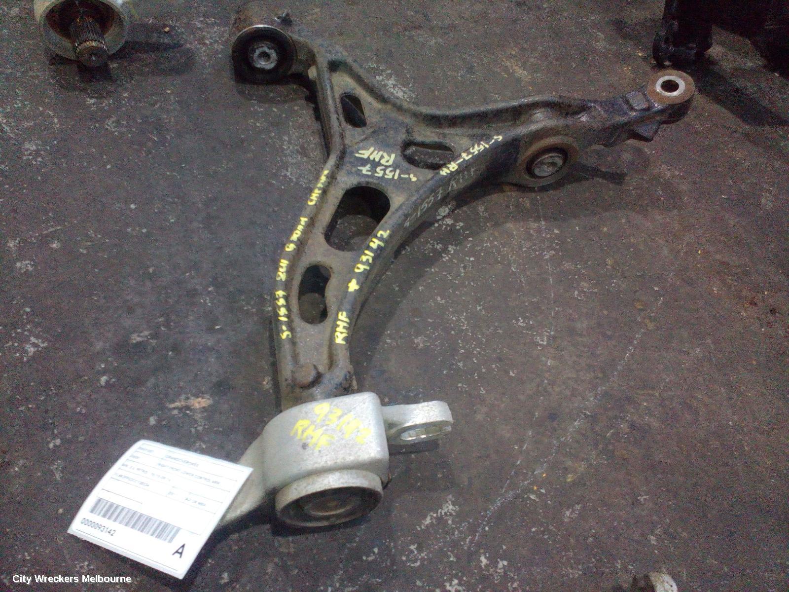 JEEP GRANDCHEROKEE RIGHT FRONT LOWER CONTROL ARM, WK, 3.6, PETROL, 10/2010 - 09/2016