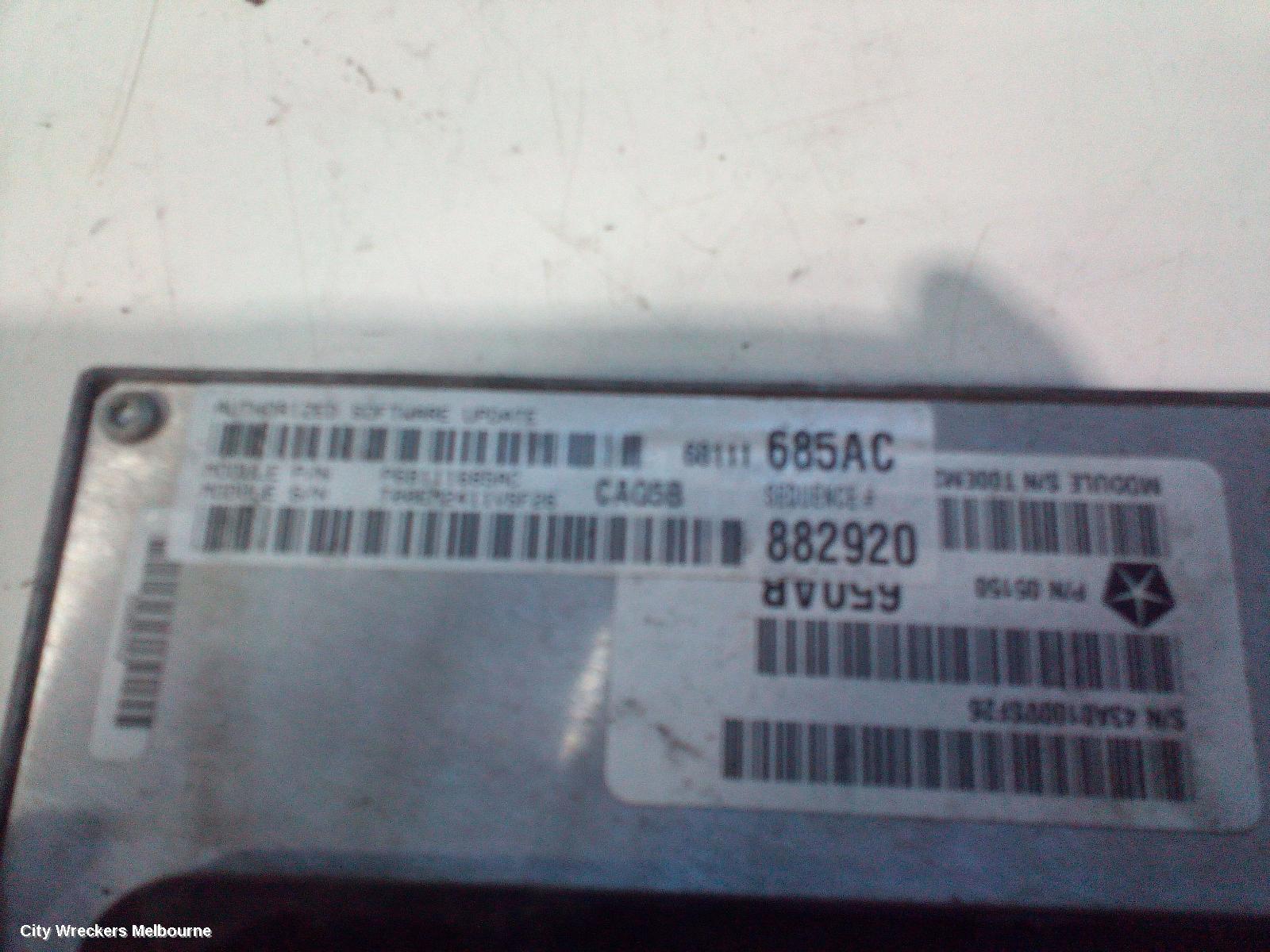 JEEP GRANDCHEROKEE ECU, ENGINE ECU, 3.6, PETROL, ECU ONLY, WK, 10/2010 ONWARDS