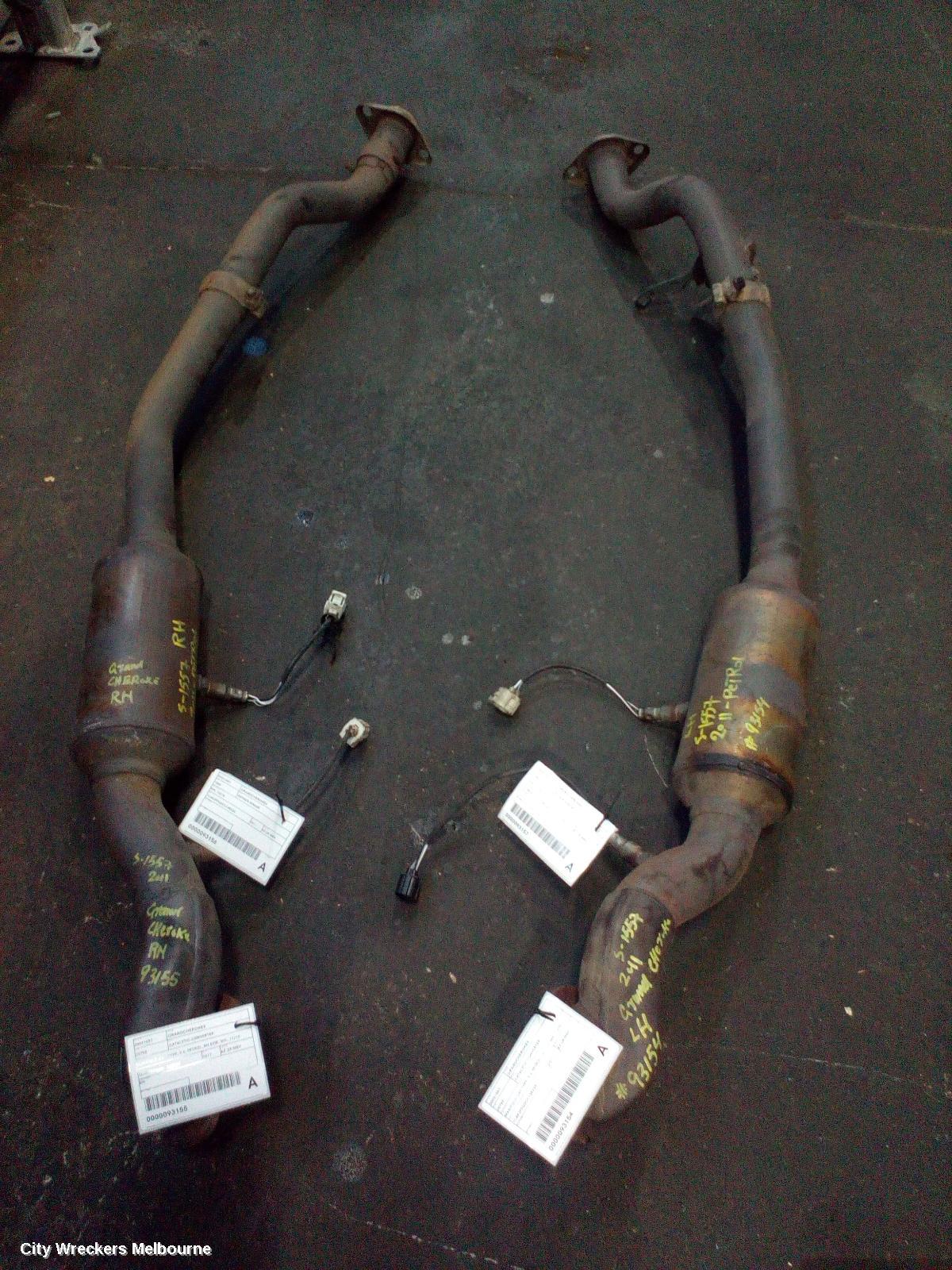 JEEP GRANDCHEROKEE CATALYTIC CONVERTER, MANIFOLD-CAT TYPE, 3.6, PETROL, LH SIDE, WK, 11/2010 - 03/2013