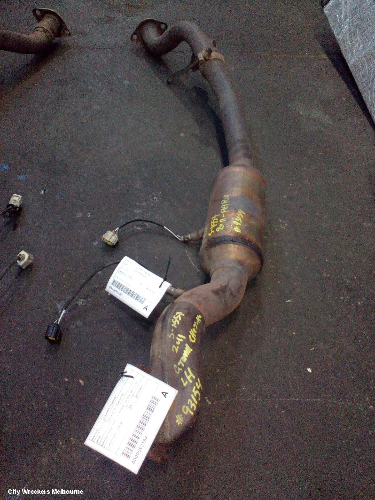 JEEP GRANDCHEROKEE CATALYTIC CONVERTER, MANIFOLD-CAT TYPE, 3.6, PETROL, LH SIDE, WK, 11/2010 - 03/2013