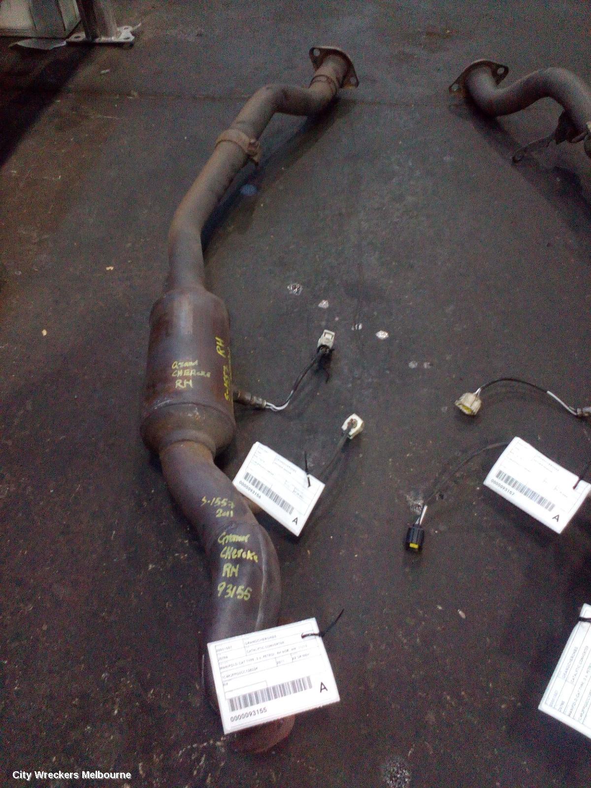 JEEP GRANDCHEROKEE CATALYTIC CONVERTER, MANIFOLD-CAT TYPE, 3.6, PETROL, RH SIDE, WK, 11/2010 - 03/2013