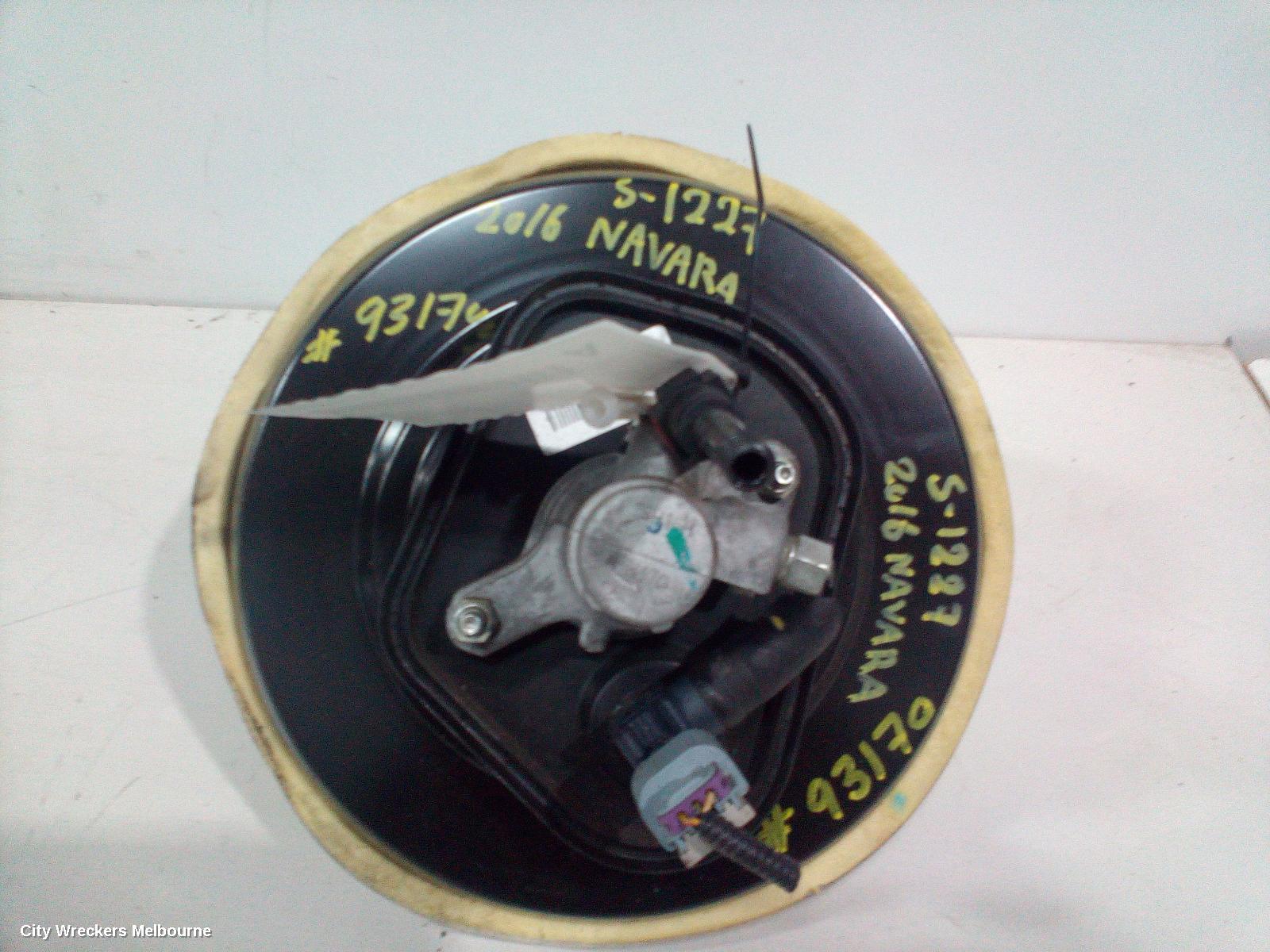 NISSAN NAVARA BRAKE BOOSTER, DIESEL, 2.3, YS23DDT, SINGLE TURBO, RX, 05/2015 ONWARDS