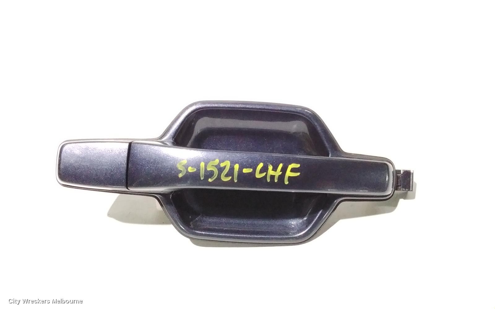 MITSUBISHI PAJERO DOOR HANDLE, OUTER, LH FRONT, COLOUR CODED, NS-NX, 11/2006 ONWARDS