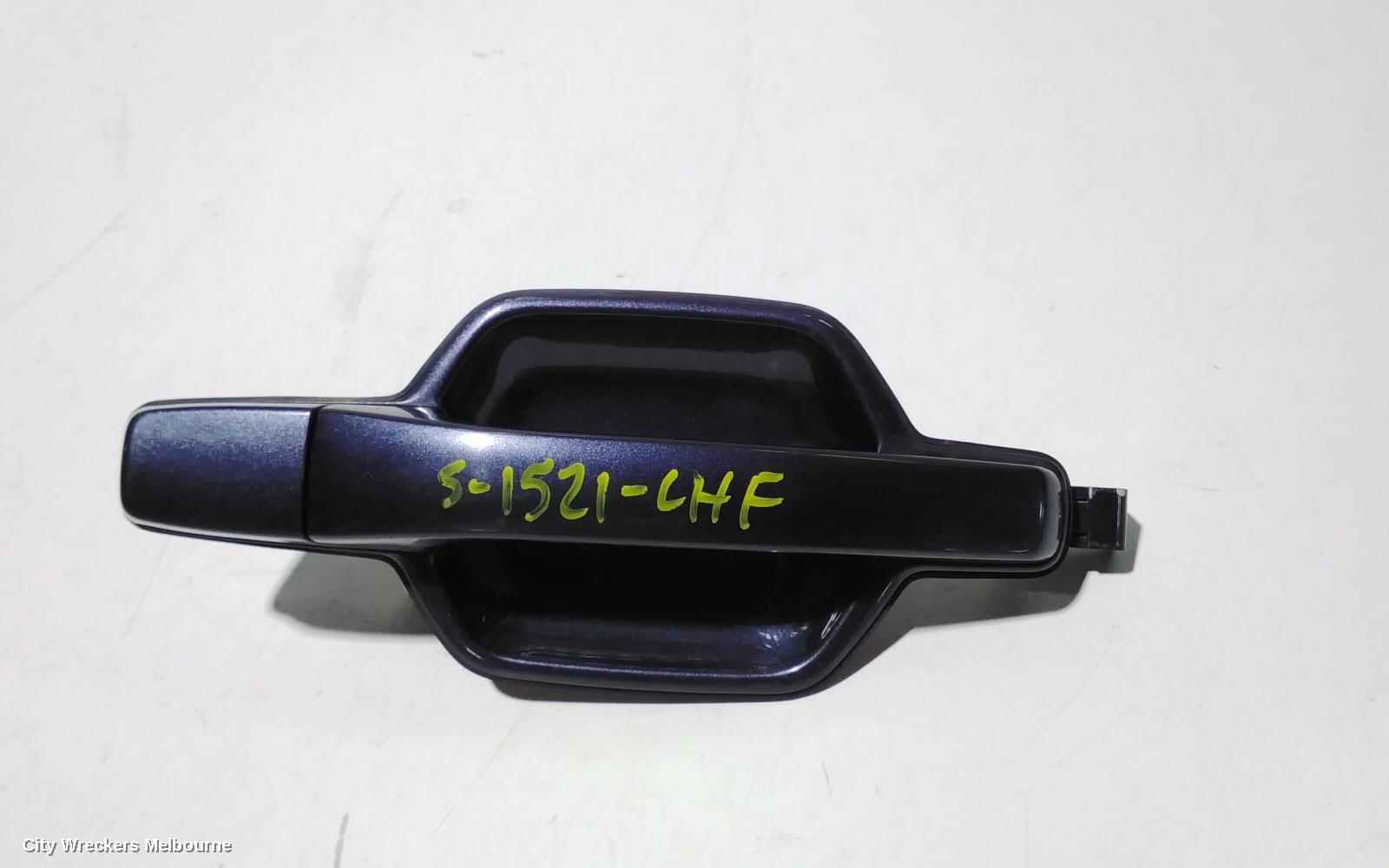 MITSUBISHI PAJERO DOOR HANDLE, OUTER, LH FRONT, COLOUR CODED, NS-NX, 11/2006 ONWARDS