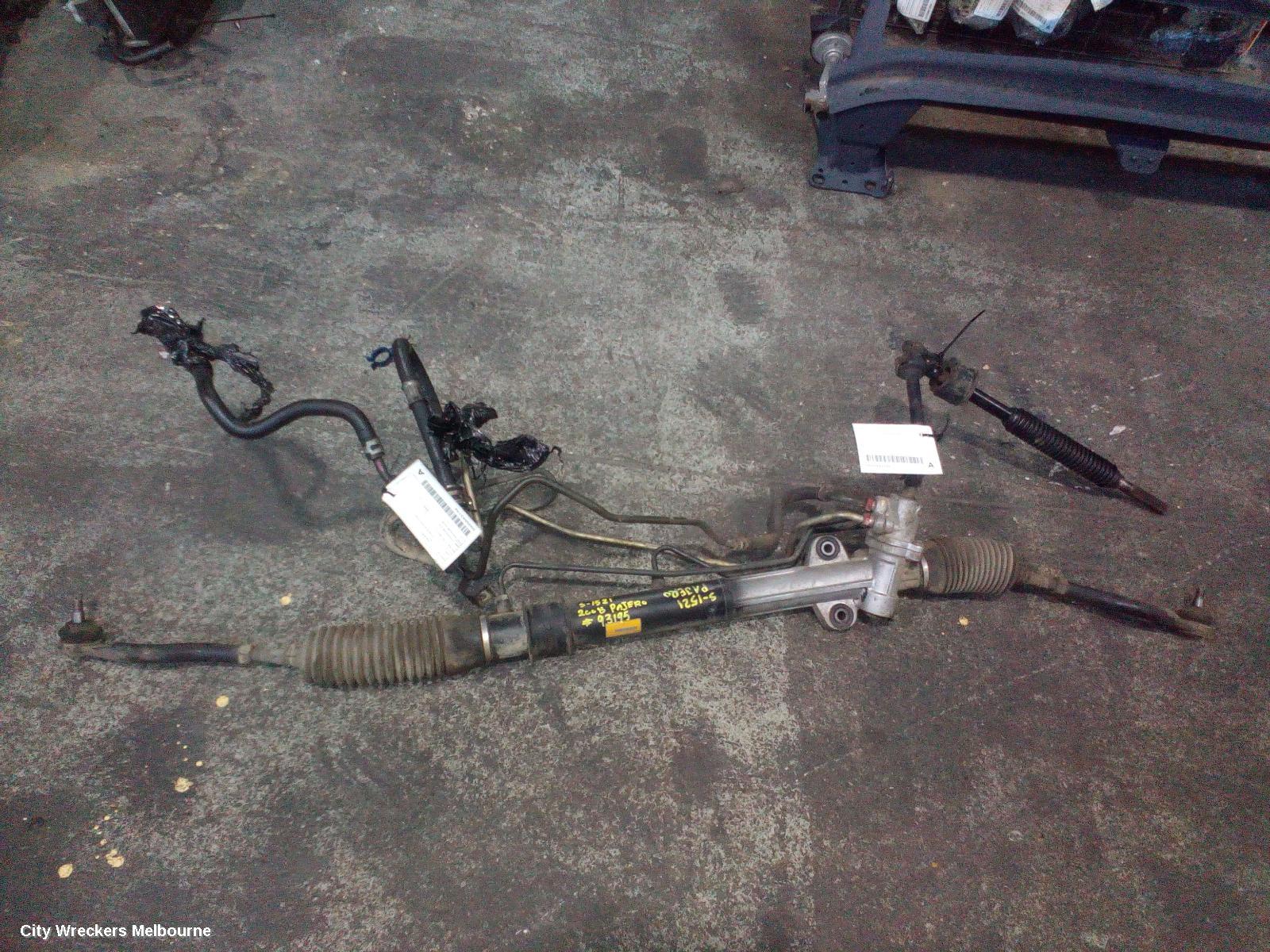 MITSUBISHI PAJERO POWER STEER HOSE, NS-NT-NW, DIESEL, 3.2, 4M41, HIGH PRESSURE LINE, 08/2006 - 08/2014