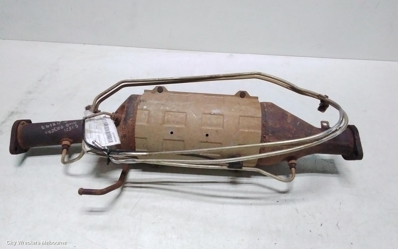 MITSUBISHI PAJERO PARTICULATE FILTER/DPF, NS, 08/2006 - 09/2008