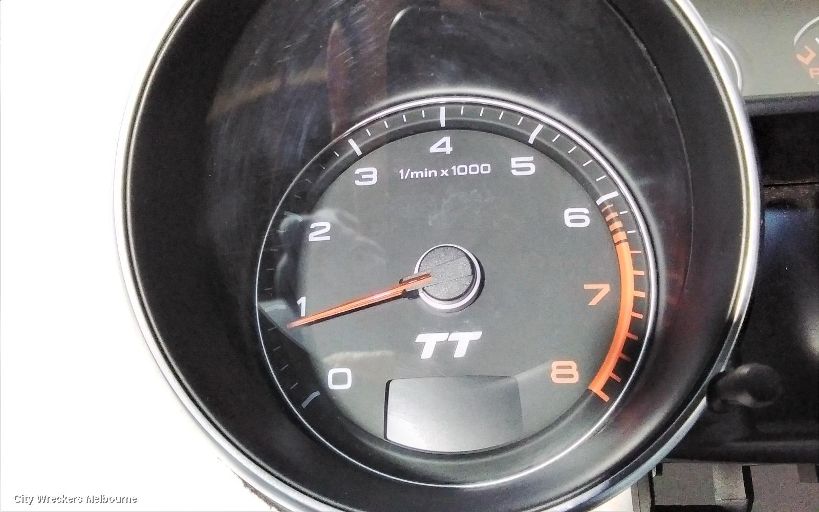AUDI TT INSTRUMENT CLUSTER, PETROL, AUTO T/M, 8J, 09/2006 - 12/2014