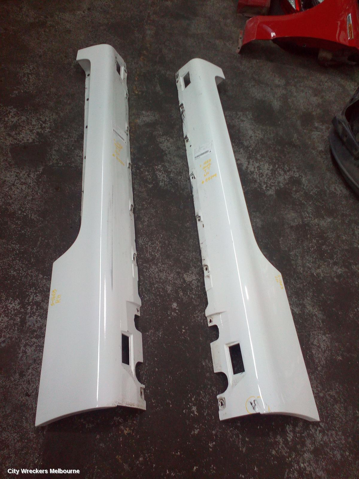 AUDI TT SIDE STEP/SKIRT, LH SIDE, 8J, 09/2006 - 12/2014
