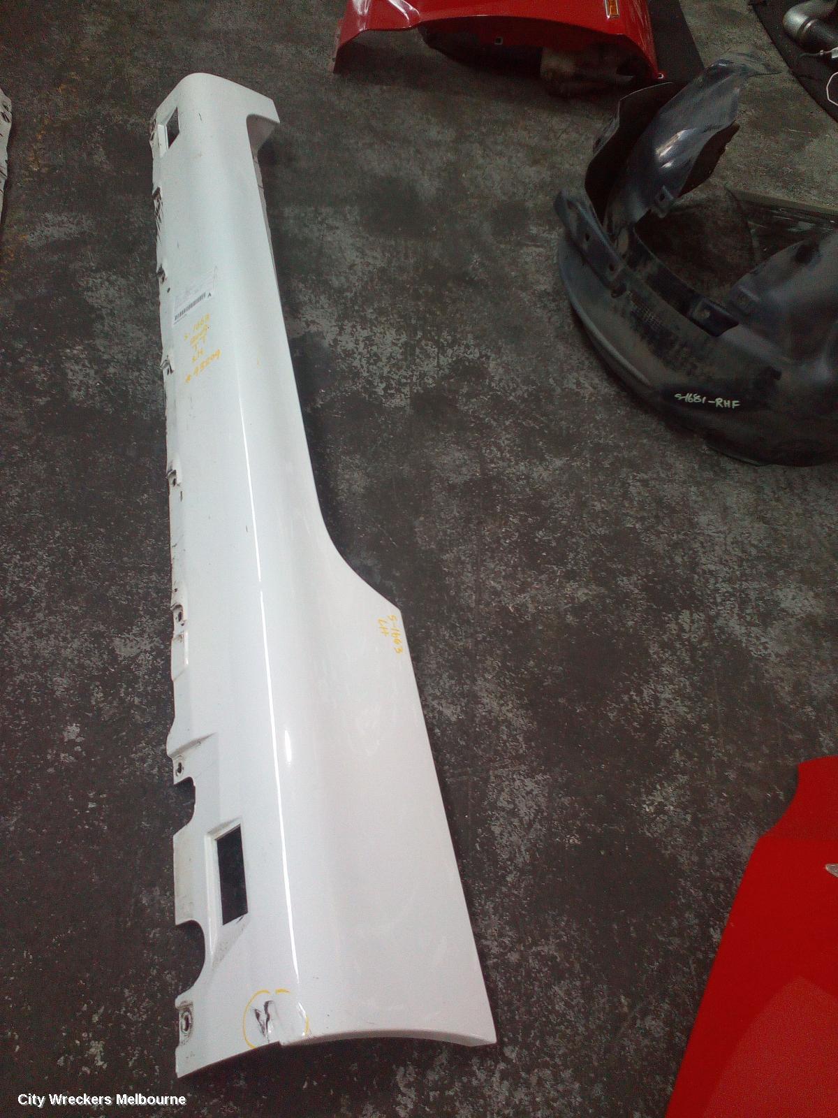 AUDI TT SIDE STEP/SKIRT, LH SIDE, 8J, 09/2006 - 12/2014