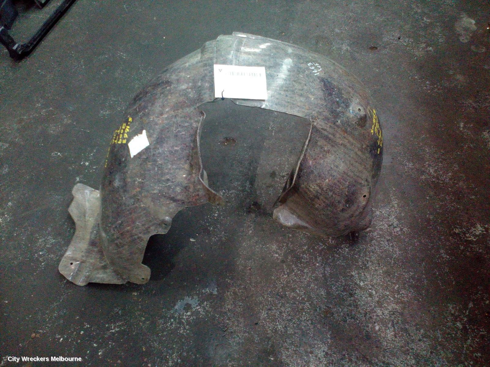 AUDI TT LEFT GUARD LINER, 8J, 09/2006 - 12/2014