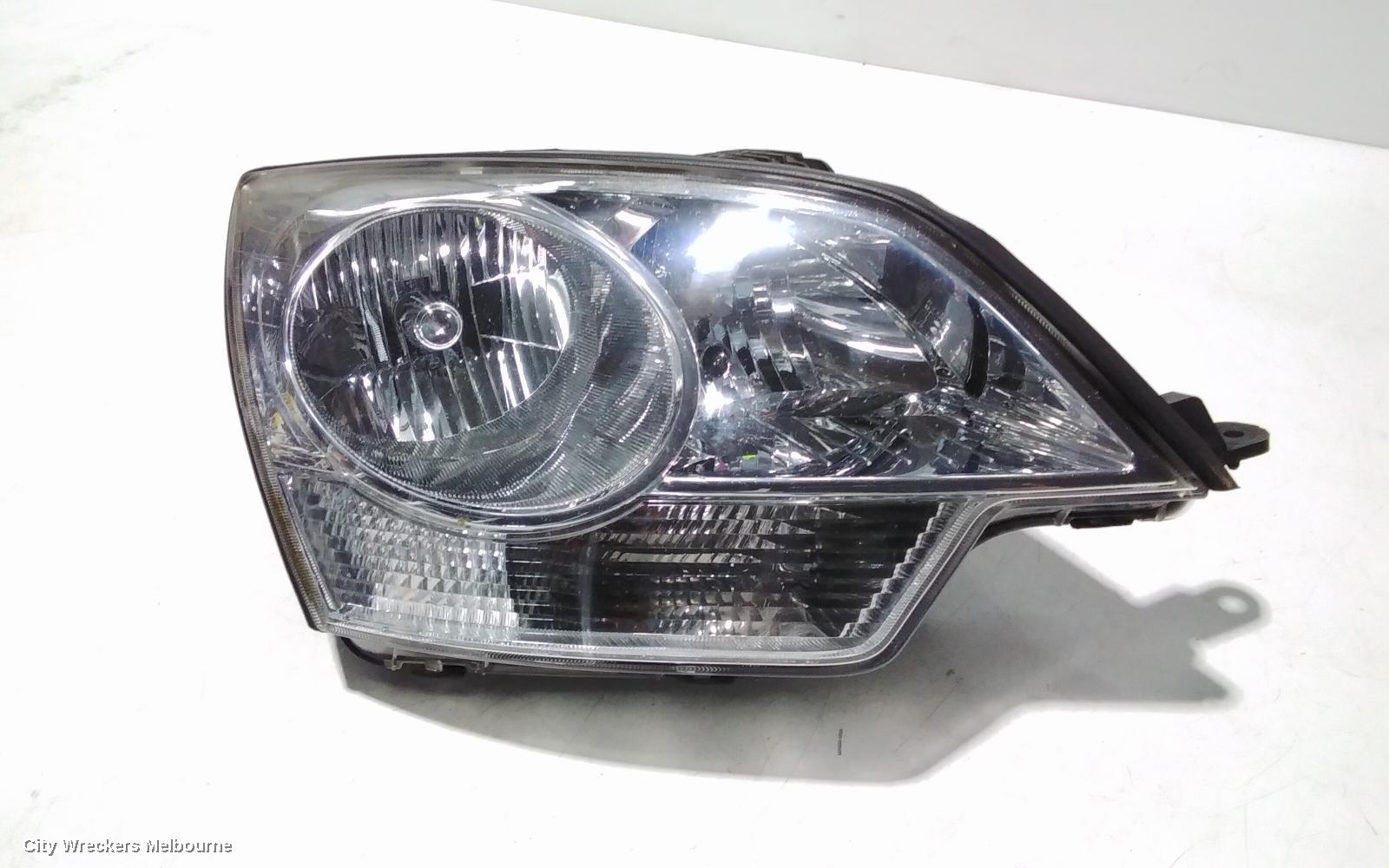 HOLDEN CAPTIVA RIGHT HEADLAMP, CG, MAXX/CAPTIVA 5 (4TH VIN = D), 07/2008 - 09/2015