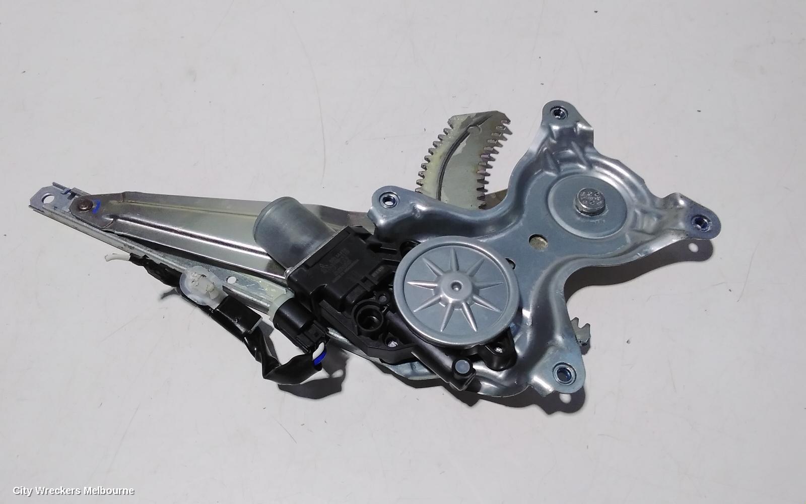 MITSUBISHI TRITON LEFT REAR WND REG/MOTOR, MQ-MR, 03/2015 - 10/2023