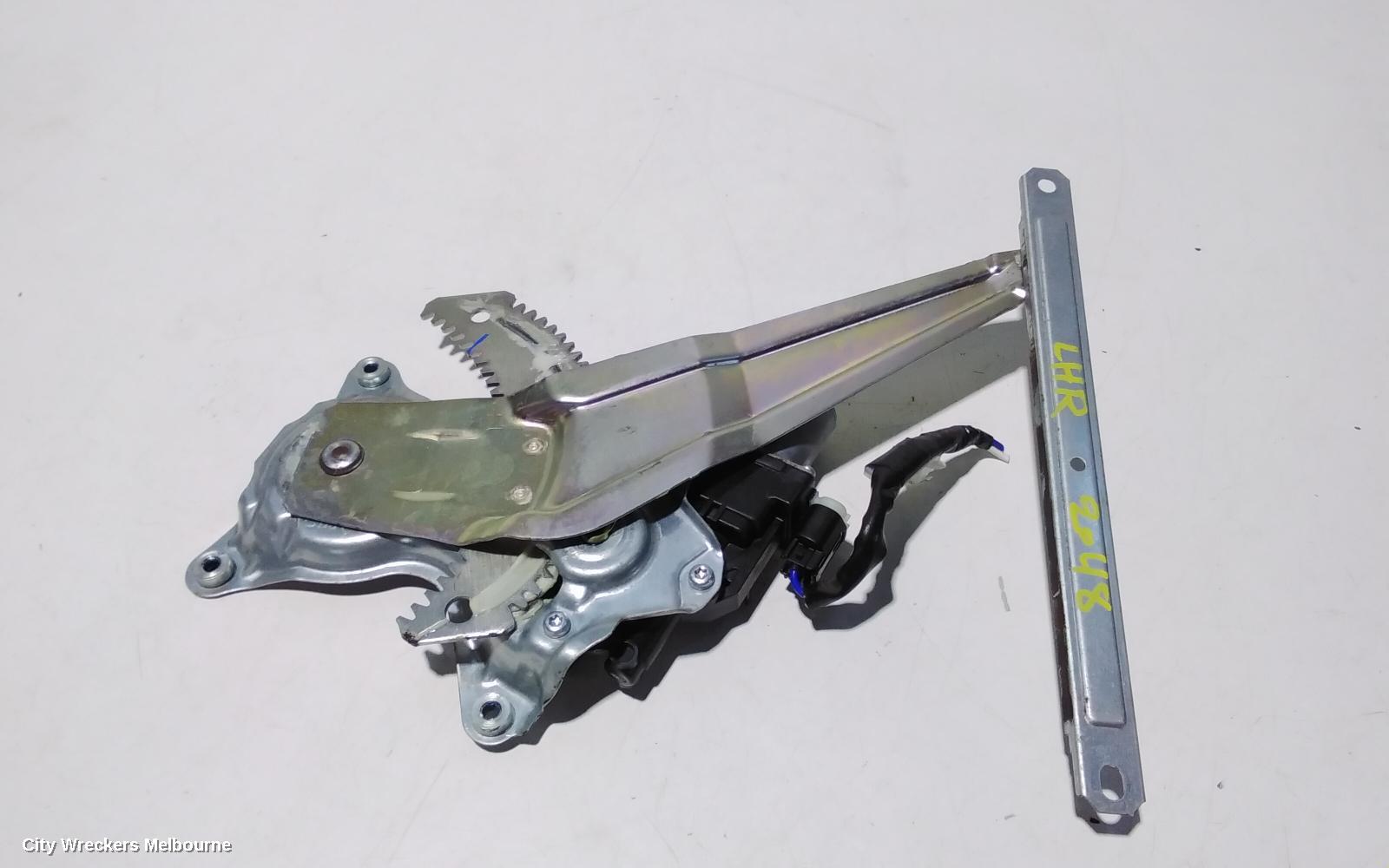 MITSUBISHI TRITON LEFT REAR WND REG/MOTOR, MQ-MR, 03/2015 - 10/2023