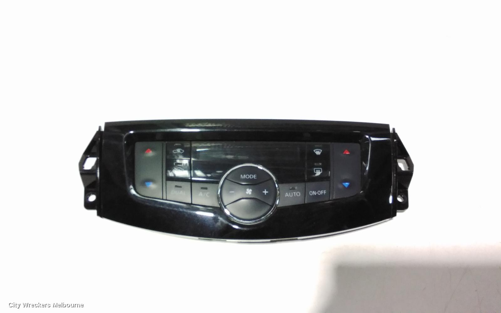 NISSAN NAVARA HEATER/AC CONTROLS, NP300, DUAL ZONE CLIMATE CONTROL TYPE, 05/2015 ONWARDS