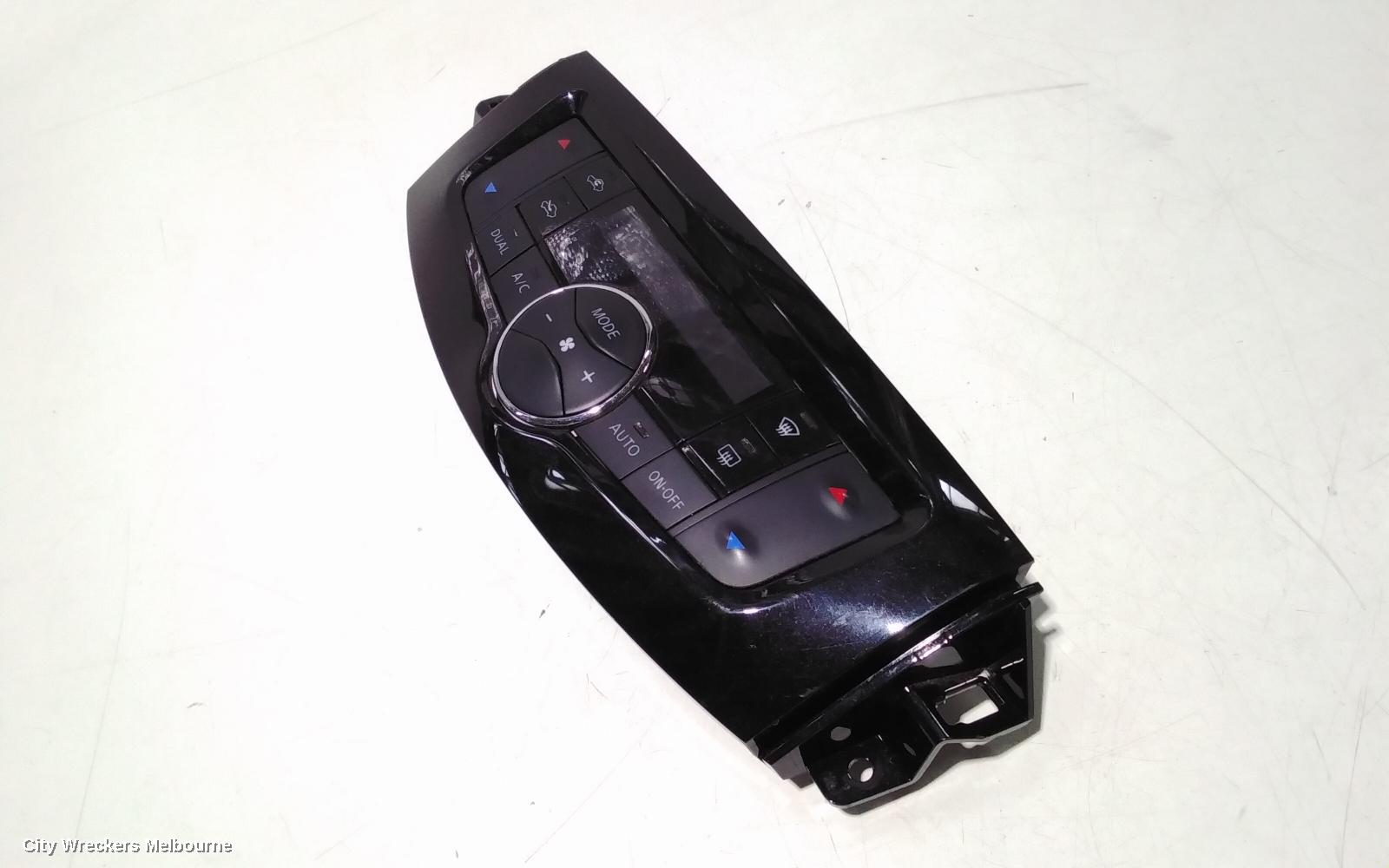 NISSAN NAVARA HEATER/AC CONTROLS, NP300, DUAL ZONE CLIMATE CONTROL TYPE, 05/2015 ONWARDS