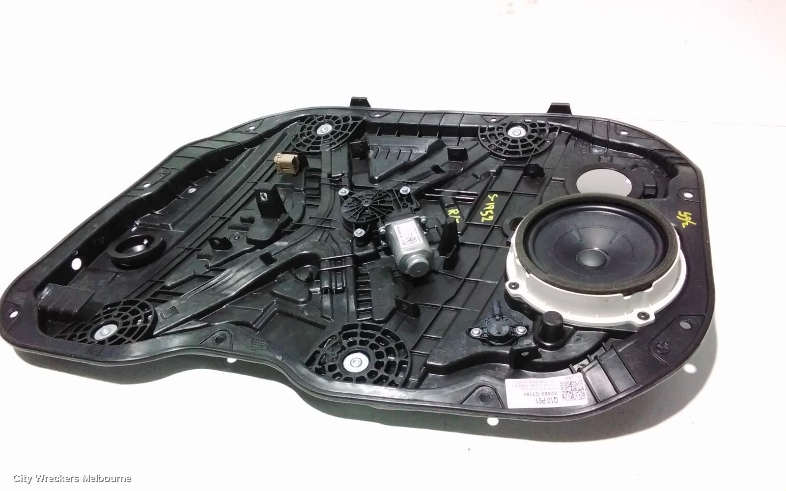 HYUNDAI I30 RIGHT FRONT WINDOW REG/MOTOR, PD, HATCH, DOOR REG ASSY (REG AND MOTOR), 03/2017 ONWARDS