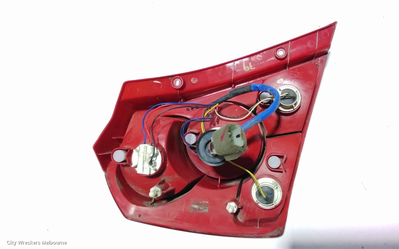 HOLDEN BARINA RIGHT TAILLIGHT, TK, HATCH, 07/2008 - 12/2012