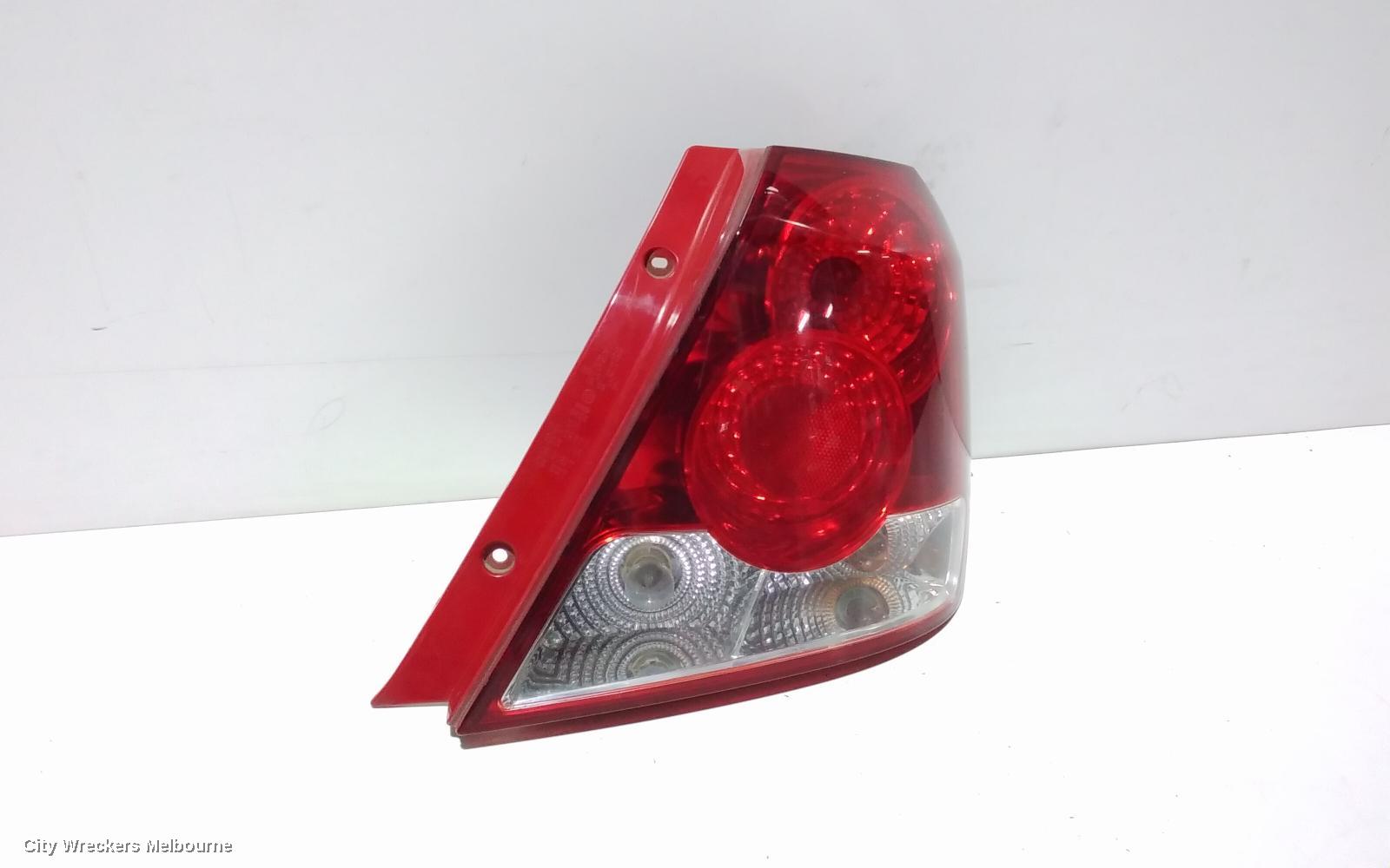 HOLDEN BARINA RIGHT TAILLIGHT, TK, HATCH, 07/2008 - 12/2012