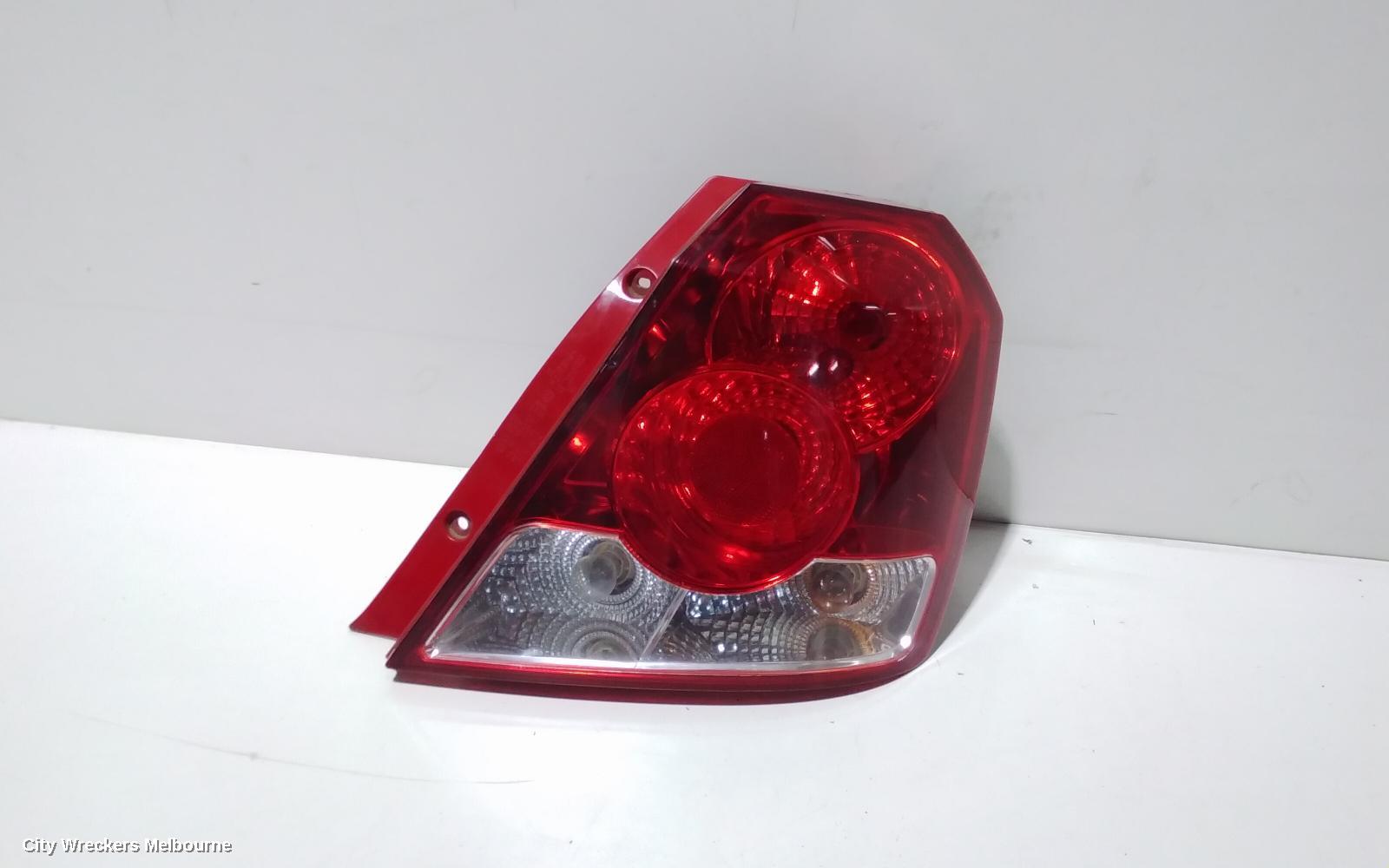 HOLDEN BARINA RIGHT TAILLIGHT, TK, HATCH, 07/2008 - 12/2012