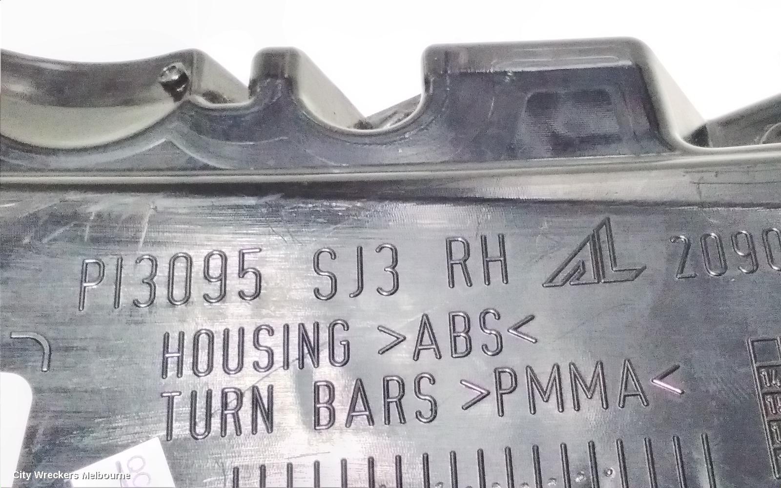 AUDI Q7 RIGHT TAILLIGHT, 4M, IN LIFTGATE, OPT 8SK 4PIN, 09/2015 - 03/2020