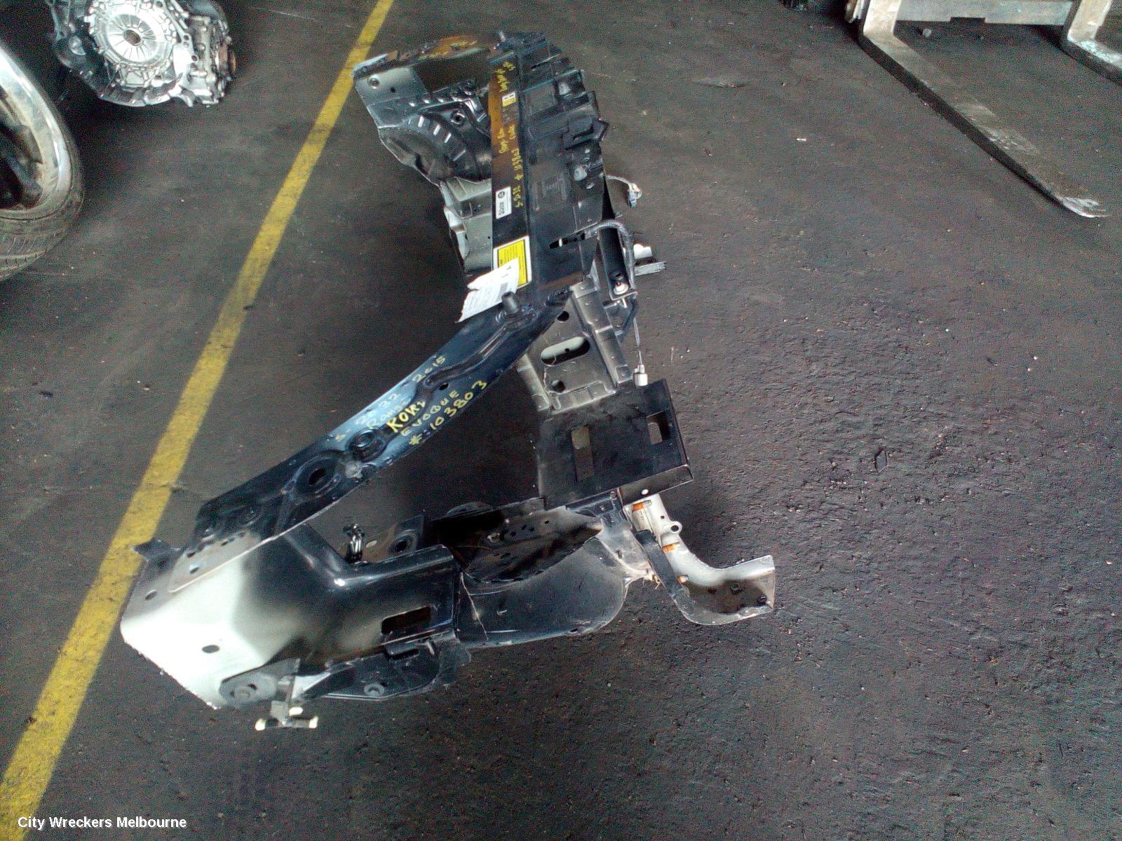 LAND ROVER RANGEROVER EVOQUE RADIATOR SUPPORT, L538, 11/2011 - 01/2019