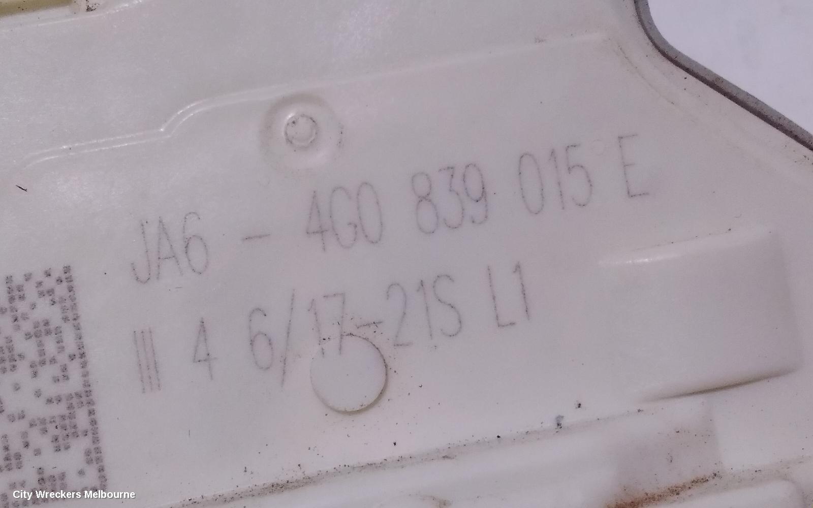 AUDI Q7 DOOR/BOOT/GATE LOCK, LEFT REAR DOOR LOCK, 4M, 09/2015 ONWARDS