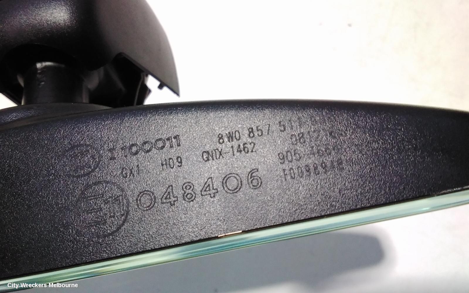 AUDI Q7 INTERIOR MIRROR, 4M, 07/2015 ONWARDS