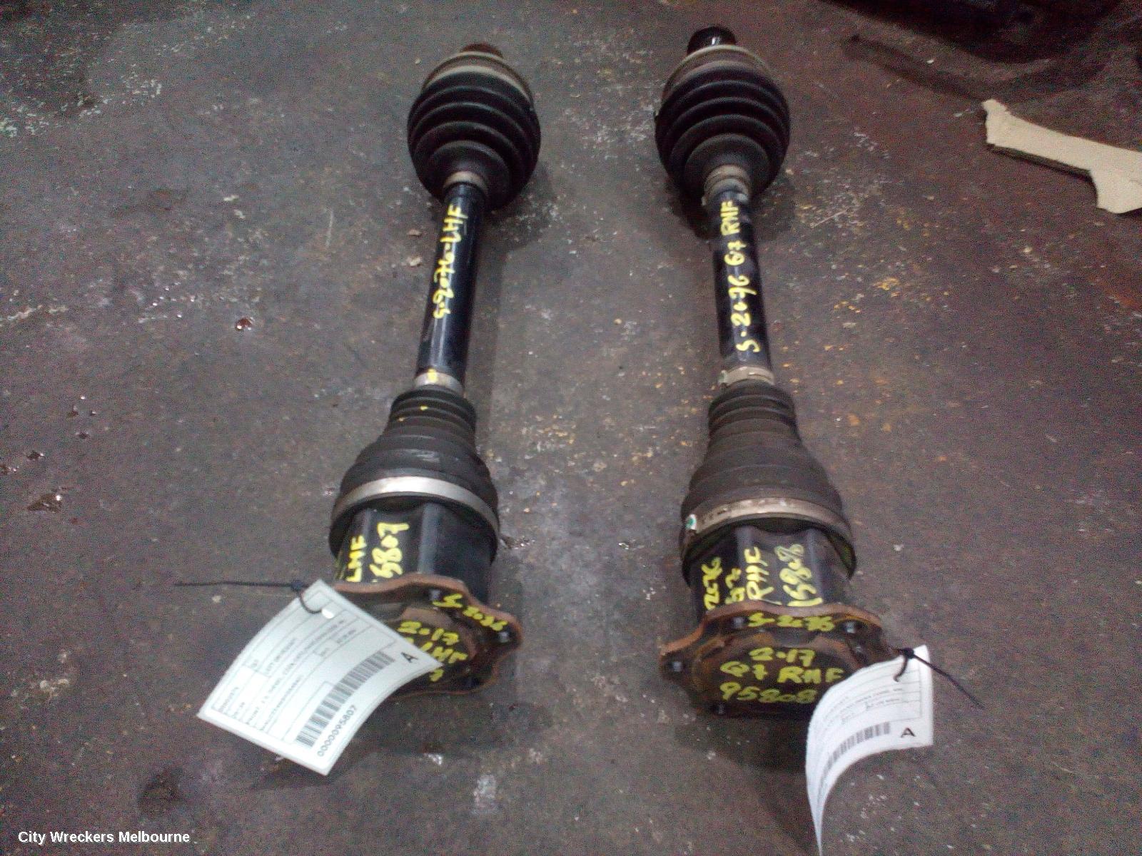 AUDI Q7 LEFT DRIVESHAFT, FRONT, 3.0, DIESEL, CZZA/CRTC/DHXC/DHXA CODE, 4M, 09/2015 ONWARDS