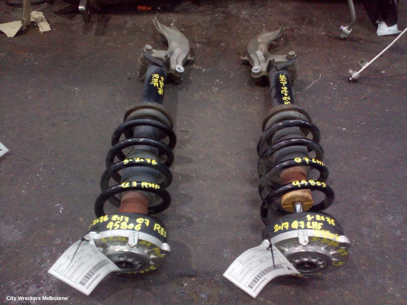 AUDI Q7 RIGHT FRONT STRUT, 4M, STANDARD TYPE, 09/2015 ONWARDS