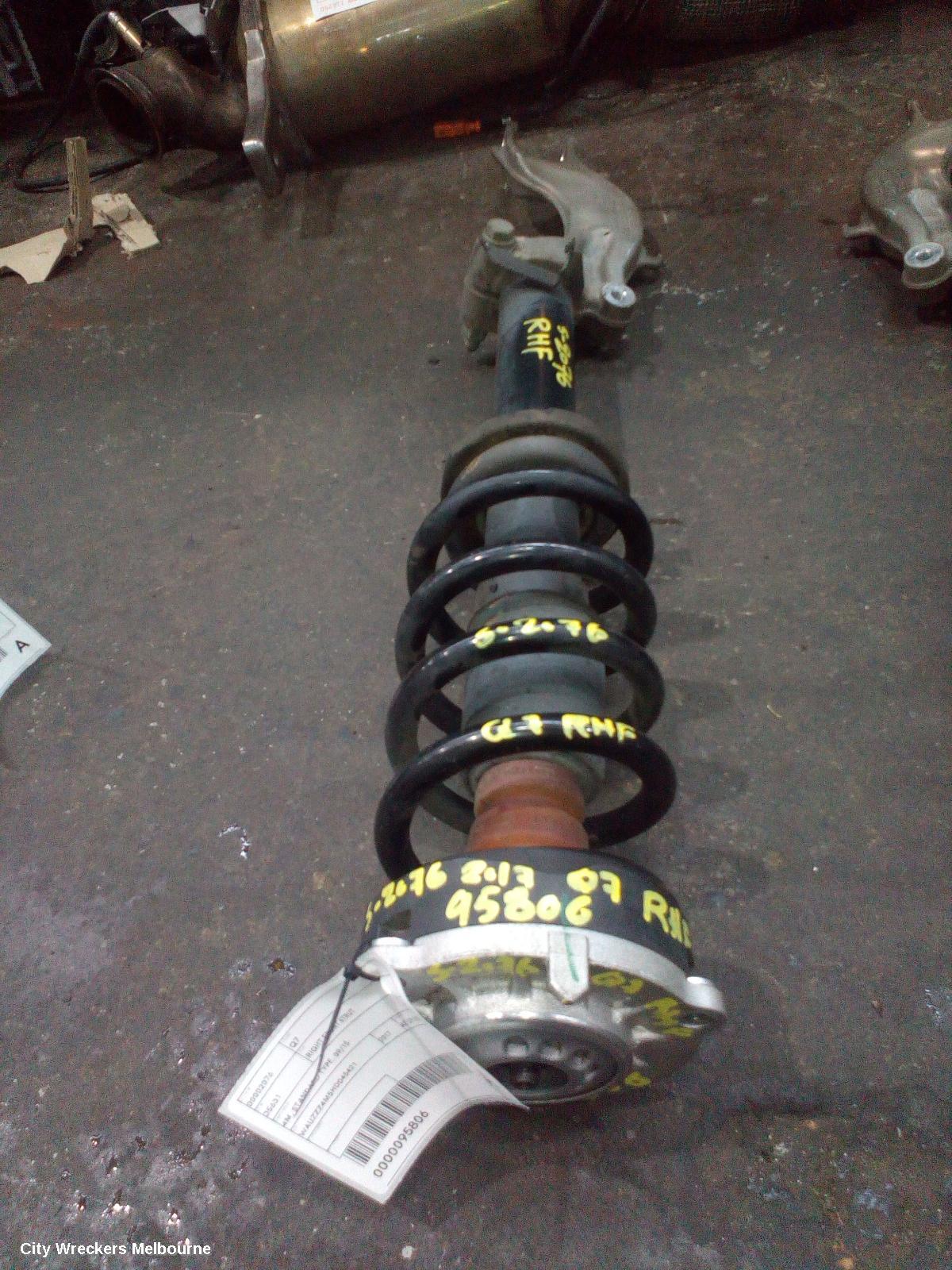 AUDI Q7 RIGHT FRONT STRUT, 4M, STANDARD TYPE, 09/2015 ONWARDS