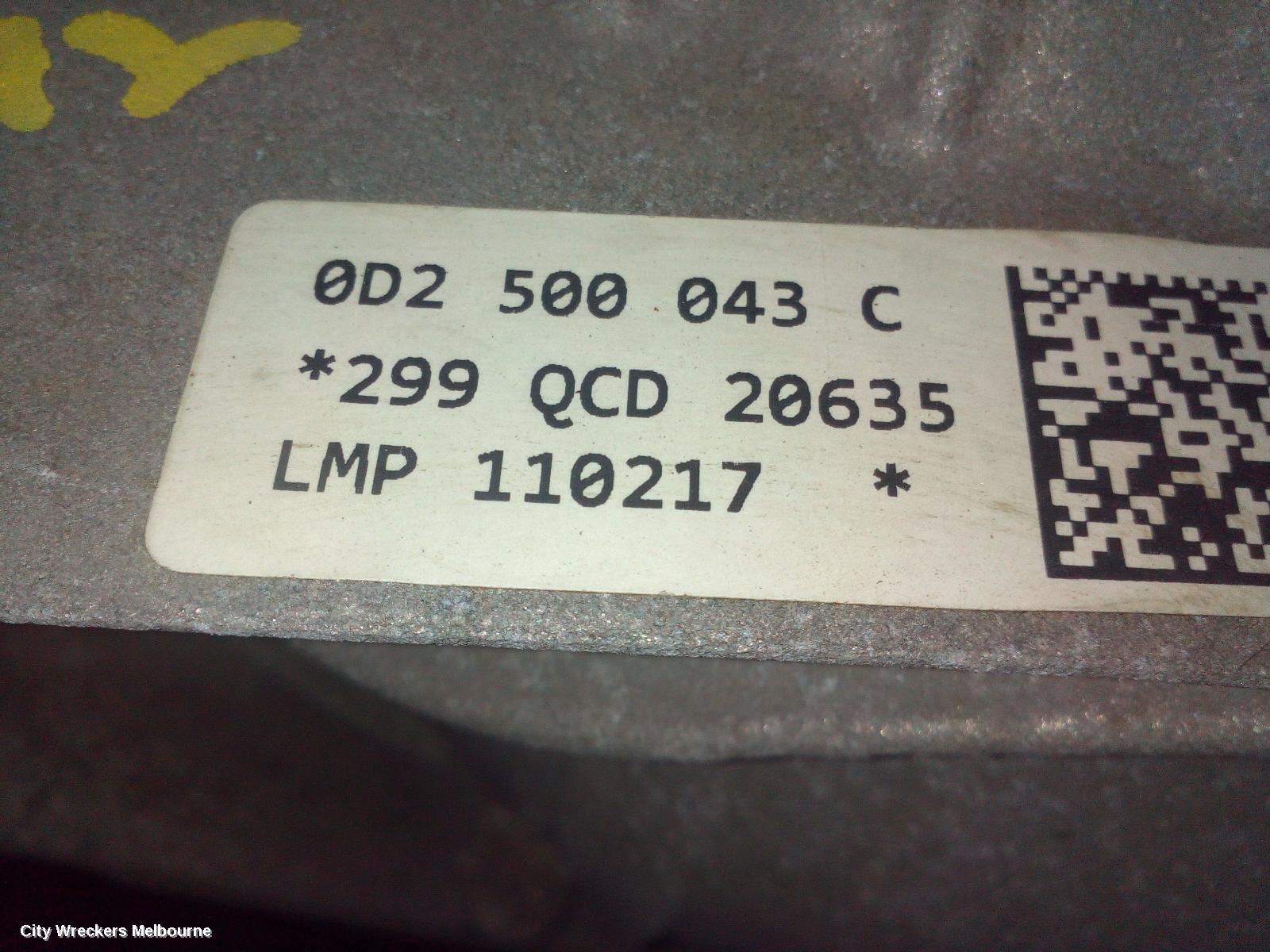 AUDI Q7 DIFFERENTIAL CENTRE, REAR, 4M, QCD CODE, 09/2015 - 03/2020