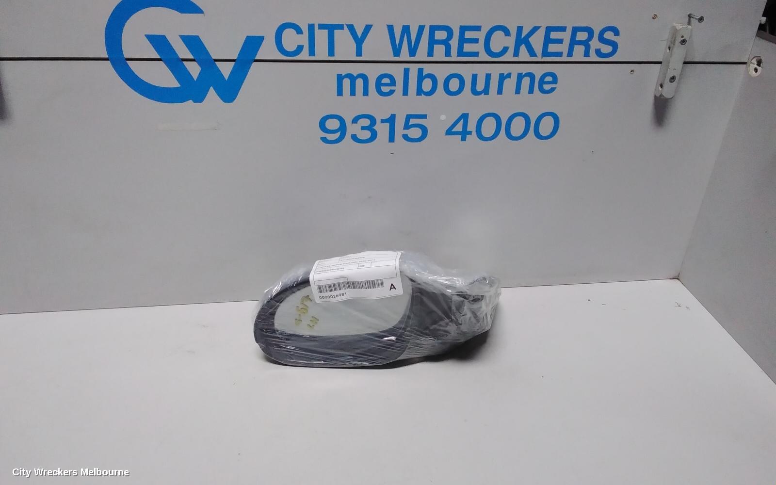 VOLKSWAGEN PASSAT LEFT DOOR MIRROR, 3C/MK6 B6, MANUAL FOLD (6XN), 03/2006 - 09/2010
