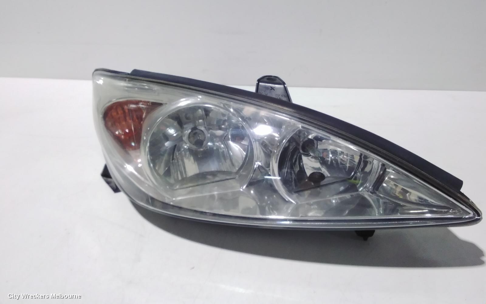 TOYOTA CAMRY RIGHT HEADLAMP, SK36, ALTISE/ATEVA/AZURA, CHROME INSERT TYPE, 08/2002 - 09/2004