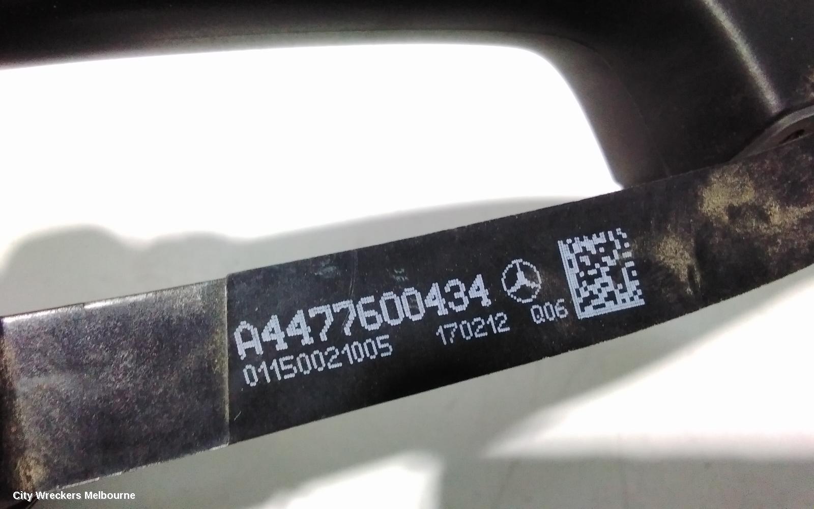 MERCEDES VITO DOOR HANDLE, OUTER, LH FRONT, 447, 03/2015 ONWARDS
