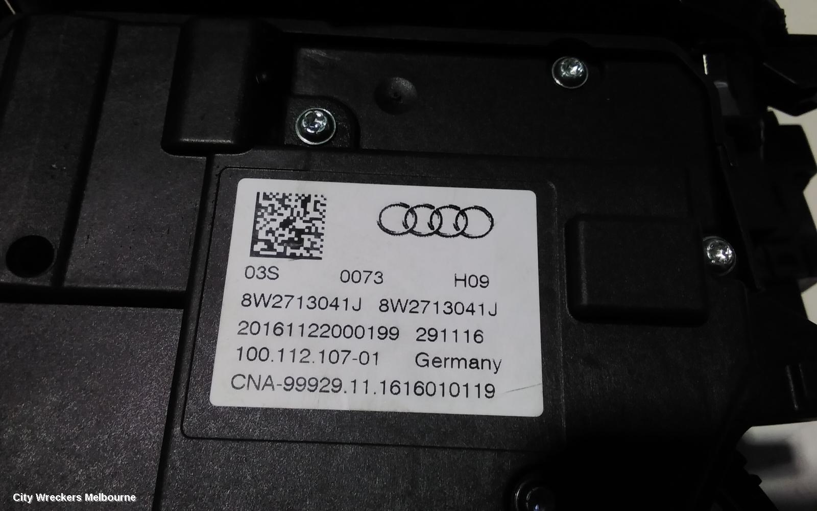 AUDI A4 GEAR STICK/SHIFTER, B9 8W, AUTO T/M, 10/2015 ONWARDS