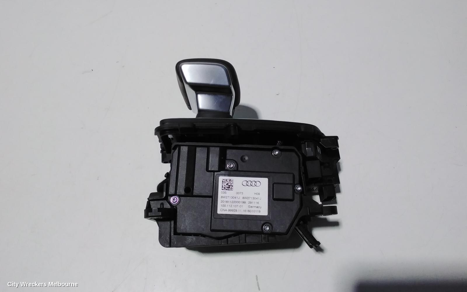 AUDI A4 GEAR STICK/SHIFTER, B9 8W, AUTO T/M, 10/2015 ONWARDS