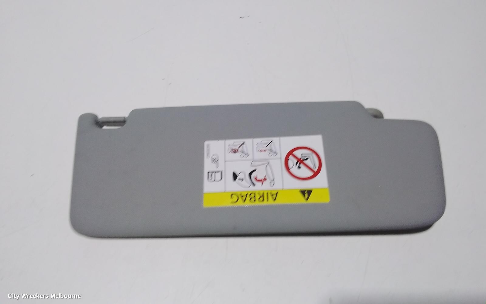 AUDI A4 SUNVISOR, B9 8W, LH SIDE, GREY, 10/2015 ONWARDS