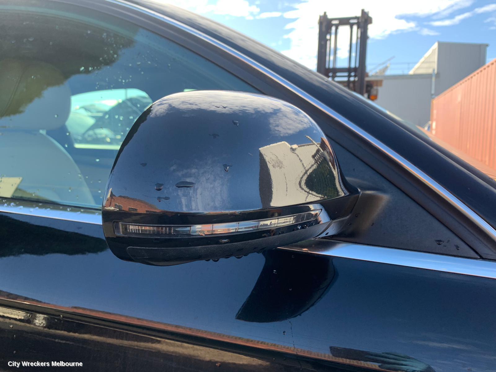 AUDI A4 RIGHT DOOR MIRROR, B8 8K, A4, MANUAL FOLD, NO LANE CHANGE ASSIST TYPE, 1 PLUG (6 WIRE), 02/2008 - 05/2009