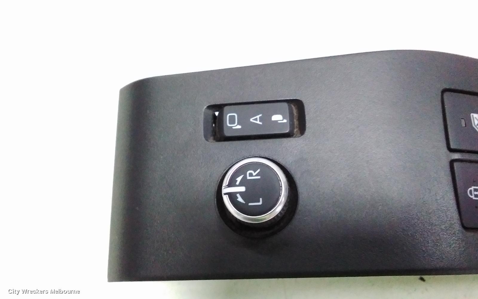 TOYOTA KLUGER PWR DR WIND SWITCH, XU70 SERIES, RH FRONT (MASTER SWITCH), BLACK EDGE TYPE, 03/2021 ONWARDS